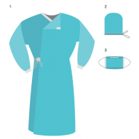 Комплект одежды для хирургов КХ-04, КХ-04.1